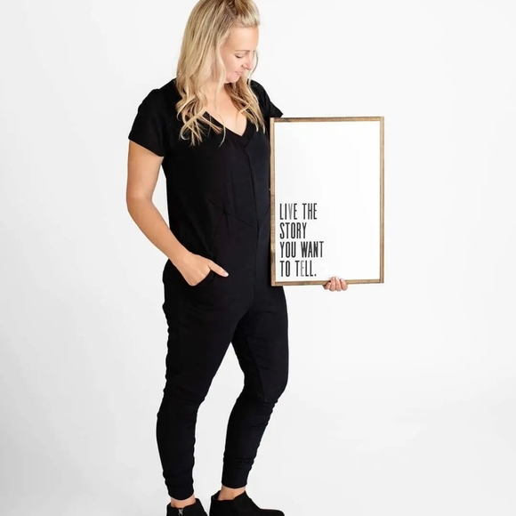 NWOT Everyday Hustle Essential Jumpsuit women's Size 2 - Picture 12 of 12